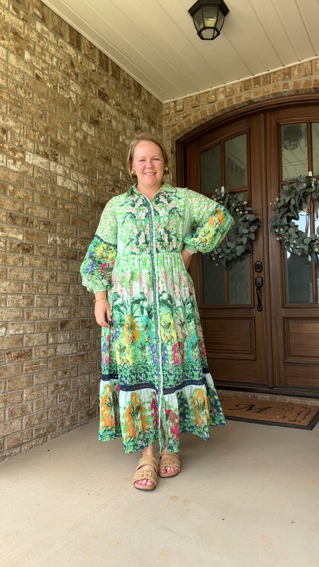 Wedding guest dress, church dress, Anthropologie dress, 

#LTKMidsize #LTKShoeCrush #LTKVideo