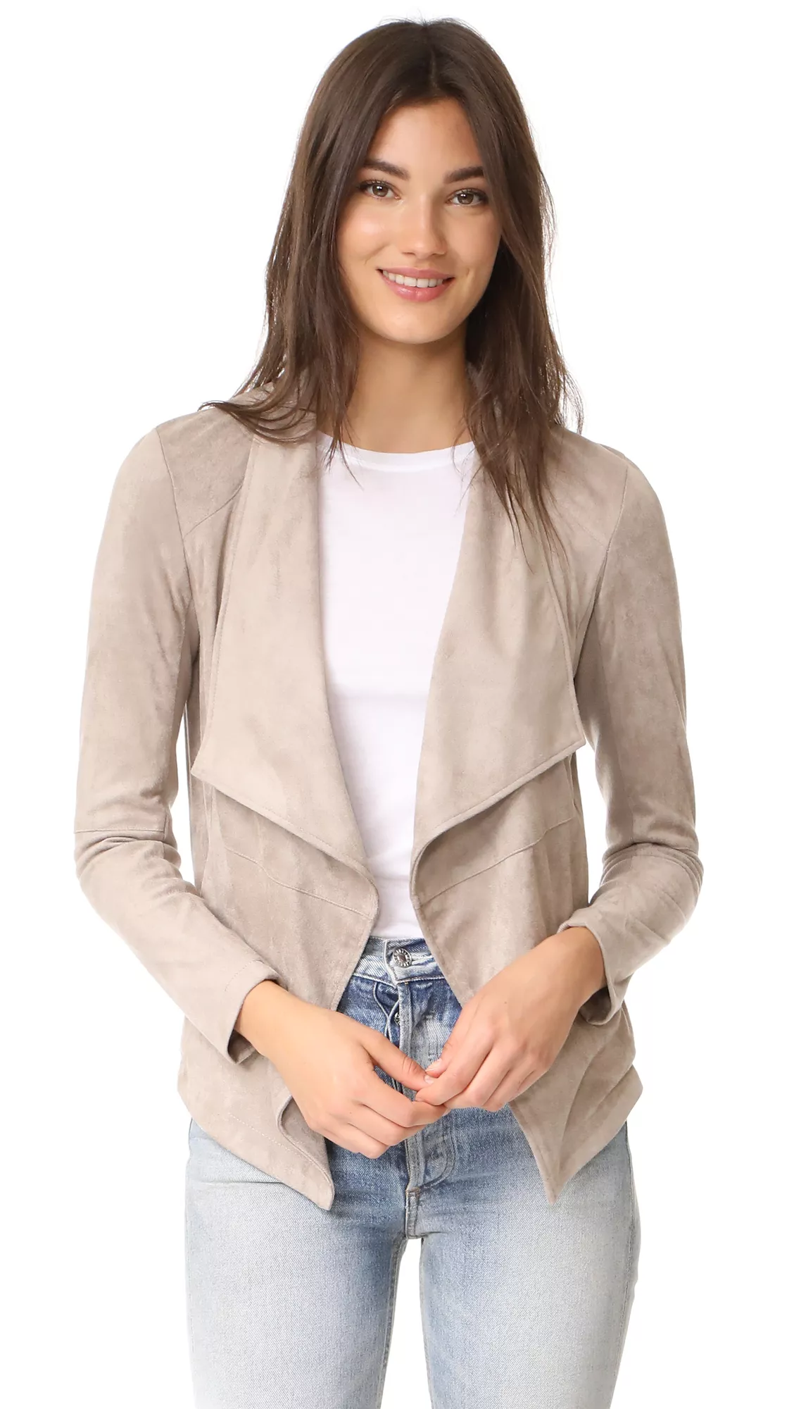 Bb dakota wade faux suede jacket hotsell