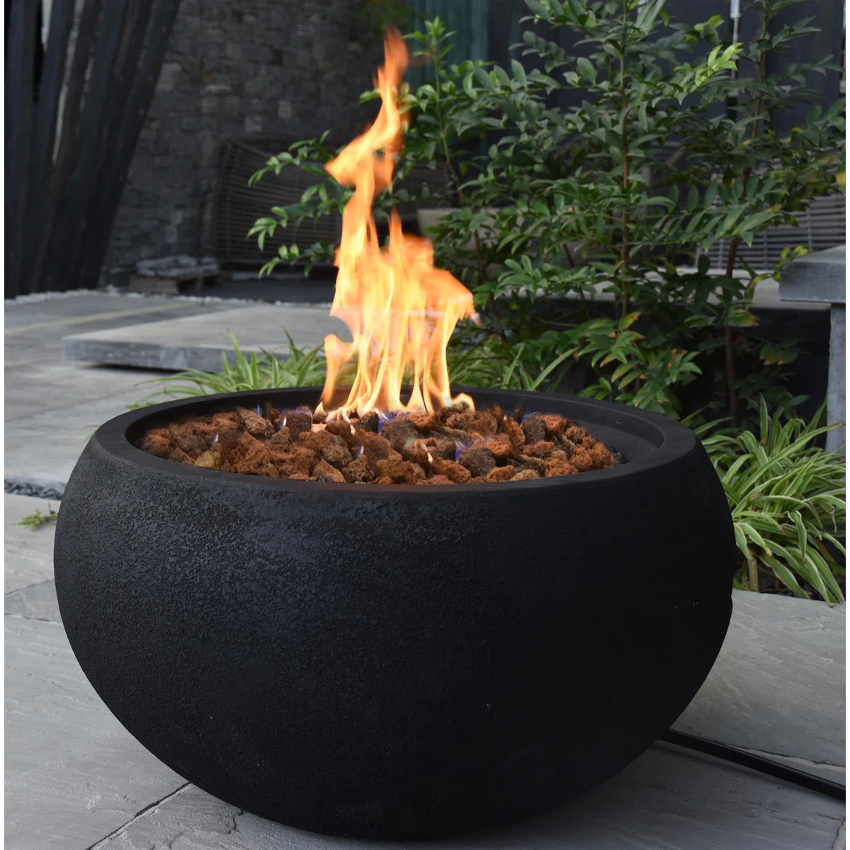 York 27" Liquid Concrete Fire Bowl | Wayfair North America