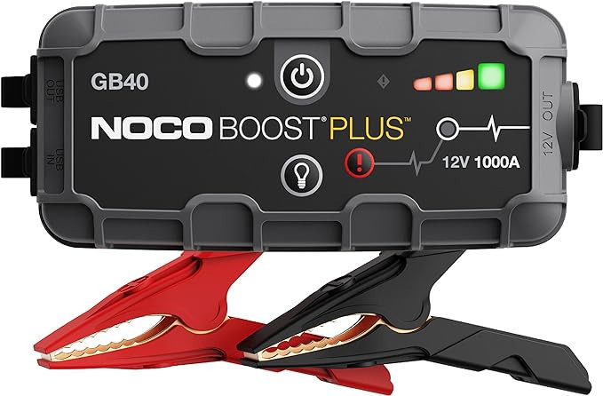 NOCO Boost Plus GB40 1000A UltraSafe Car Battery Jump Starter, 12V Battery Pack, Battery Booster,... | Amazon (US)