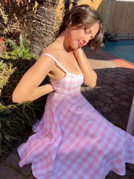This Valentine’s, take time to feel the Sunshine, fill your cup, and spread love 💖💫✨

Funny story, but I’ve had this dress long before the Barbie movie was a thing but I feel it definitely fits the Barbiecore craze we’ve been seeing this year 😂 … In general, just a super comfy spring dress. I have it in pink gingham and yellow bc I loved it so much. 💖💖💖

** The one I’m wearing is from the Maggie Tang store, which they only have left in purple now, but I provided an alternative store for the pink in a similar just slightly different style. Very comfy and feminine cut while providing coverage.


Valentine’s Day Outfit
Date Night Outfits
Valentine’s Day
Spring Dresses
Gingham

#LTKSeasonal #LTKfindsunder50 #LTKGiftGuide