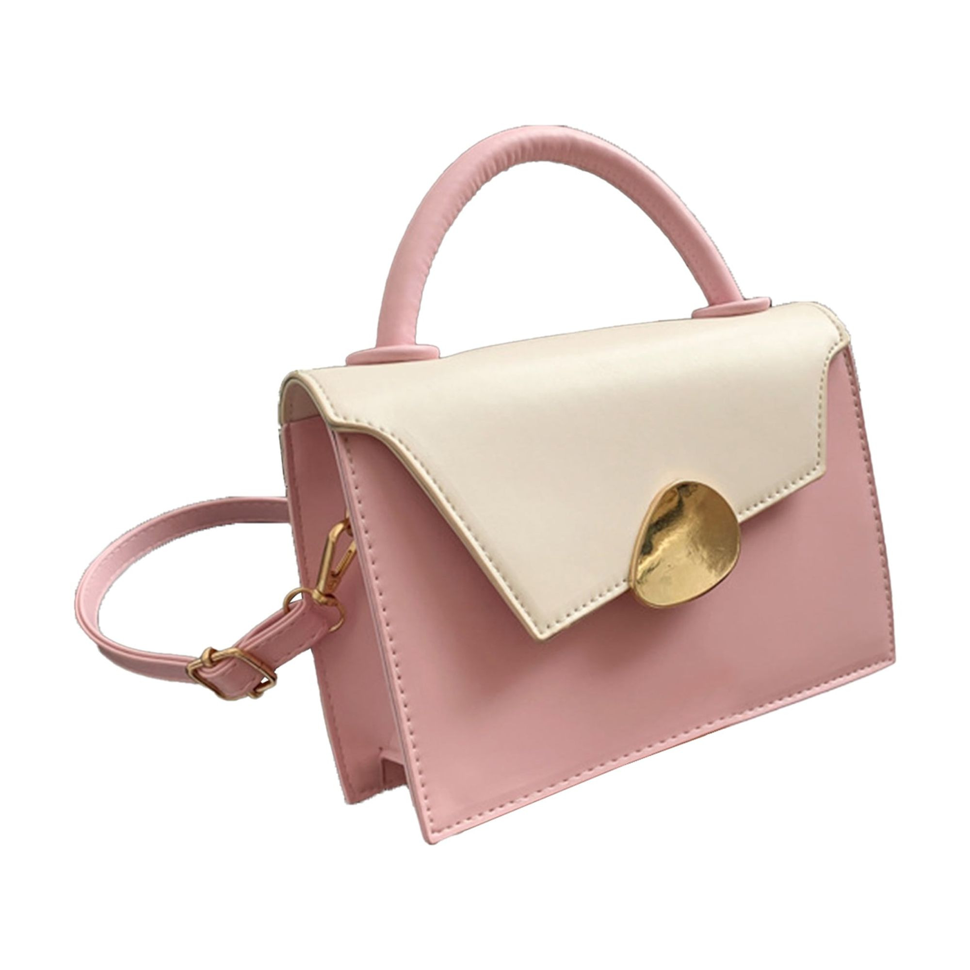 YiLvUst Women Crossbody Bag Detatchable Shoulder Strap Contrast Color Handbag | Walmart (US)