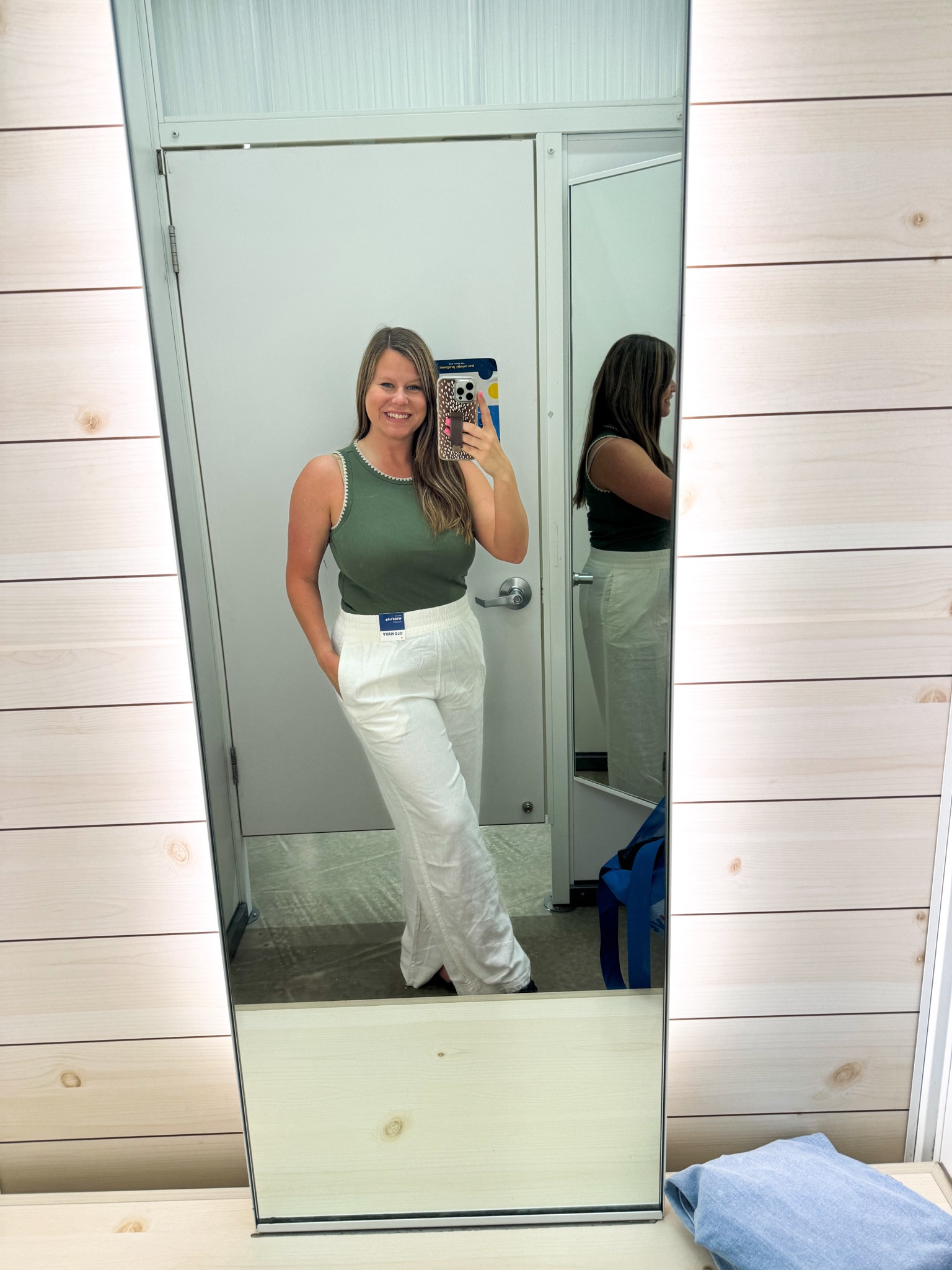 High Neck Tank with Linen Pants! 

#LTKStyleTip #LTKFindsUnder50