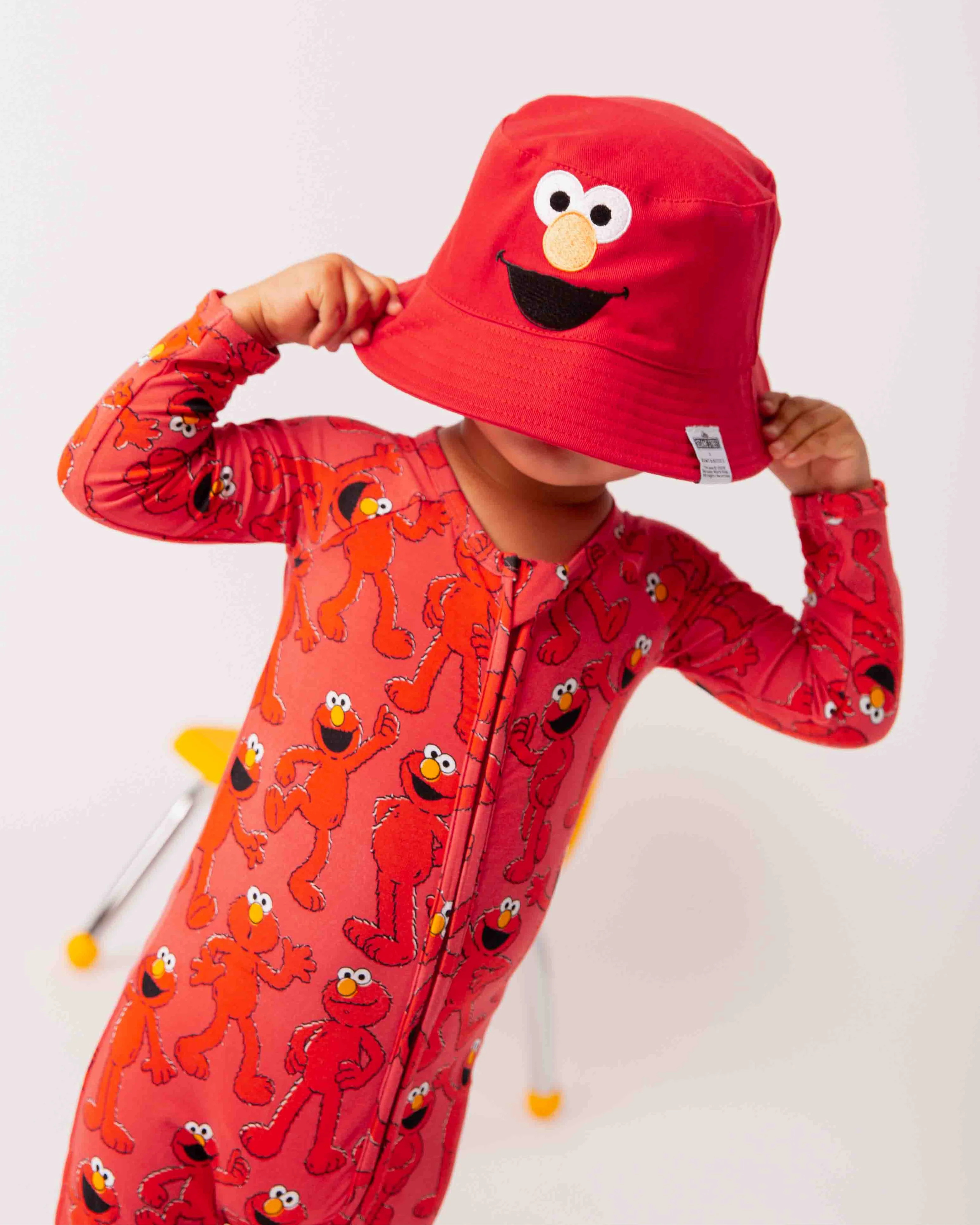 Sesame Street™ E is for Elmo Bucket Hat | Bums & Roses