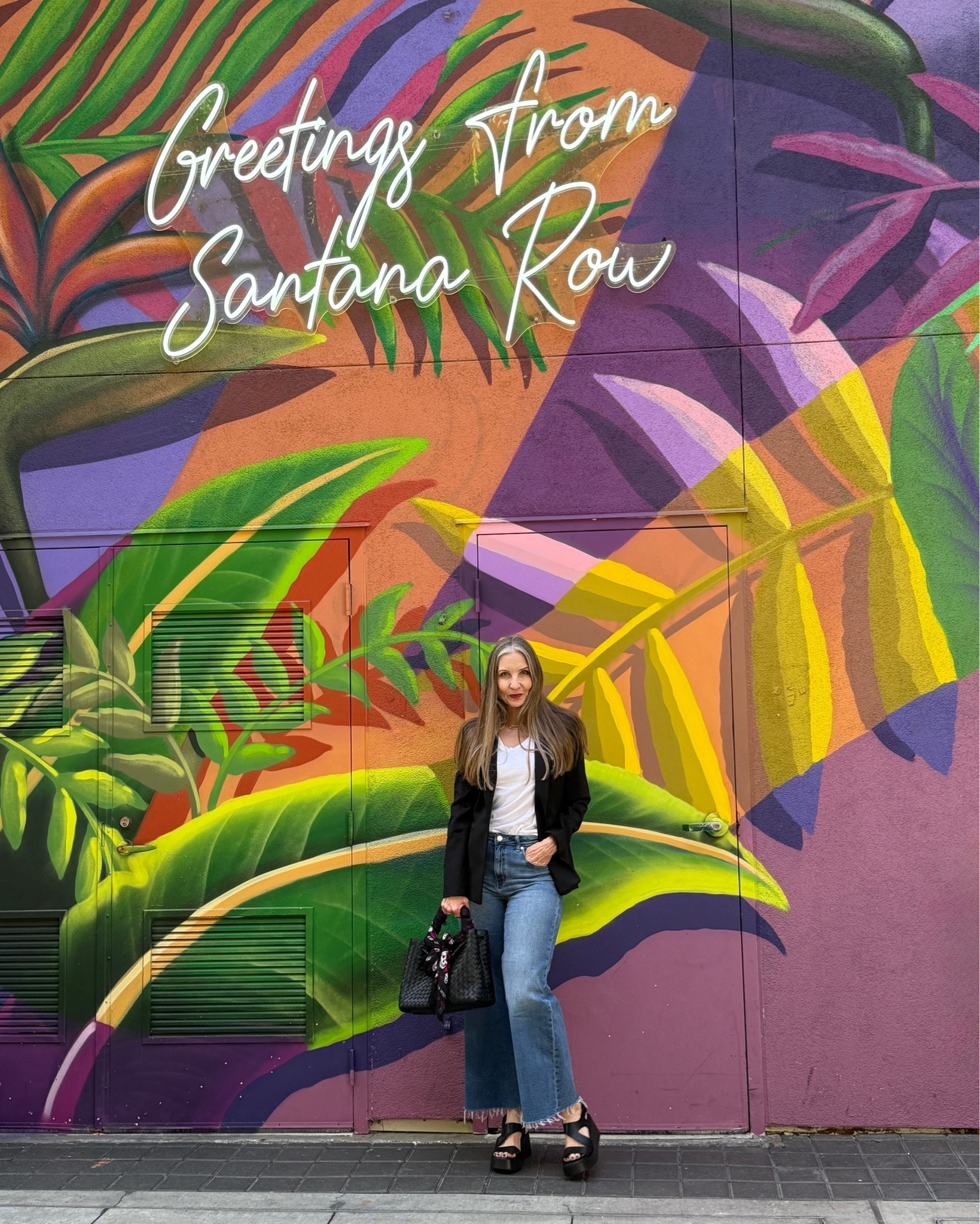Minimalist style, capsule wardrobe, midsize style. #blazer #platformsandals #leatherwovenbag

#LTKOver40 #LTKdayinmylife #LTKMidsize