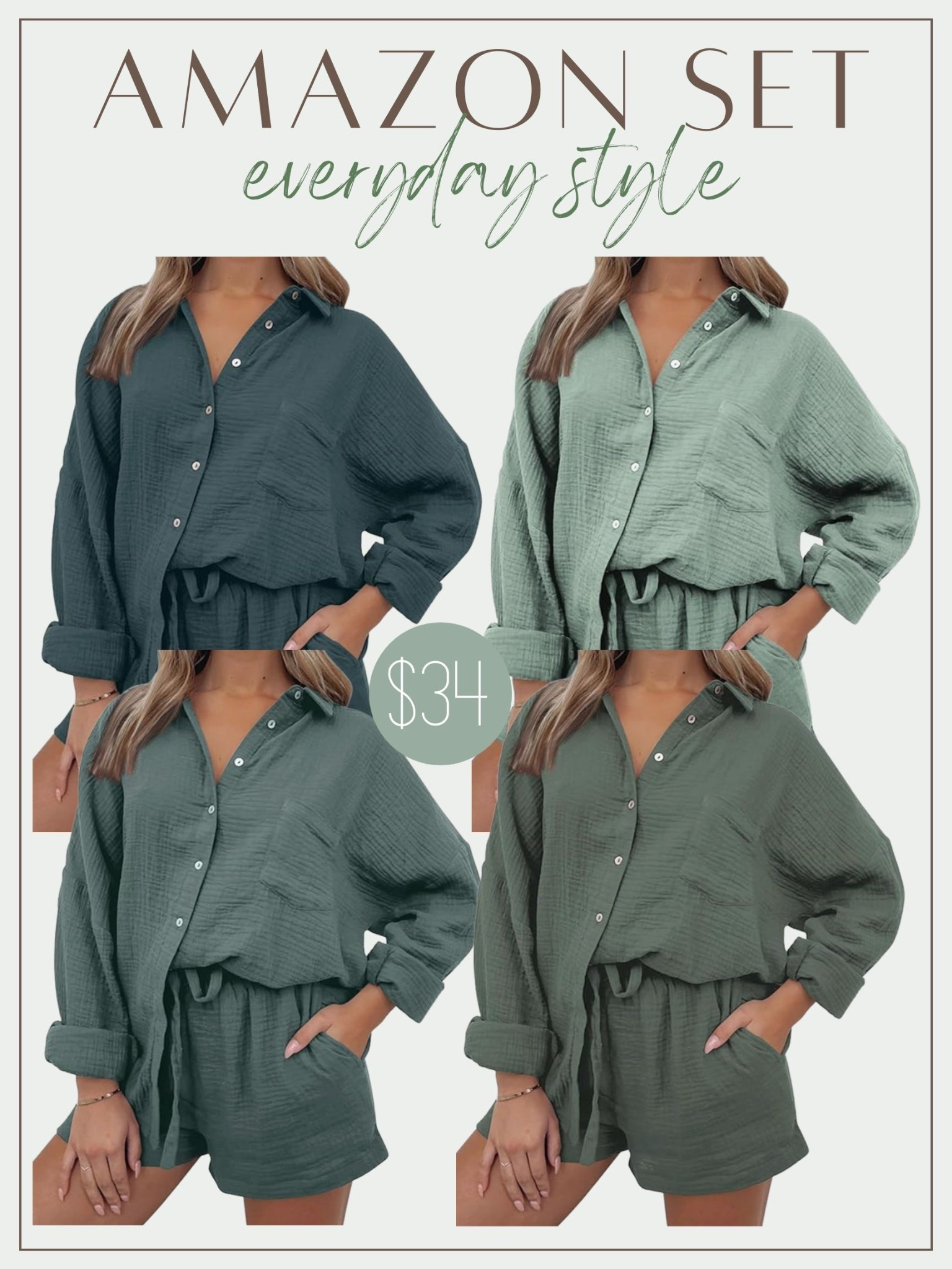 Easy and comfortable Amazon outfits that are budget friendly. Basics to wear everyday this summer 🤍

#LTKmomlife #LTKMothersDay #LTKootd