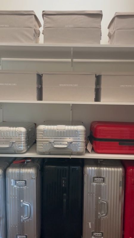 Travel closet organization and storage 

#LTKtravel #LTKSeasonal #LTKhome