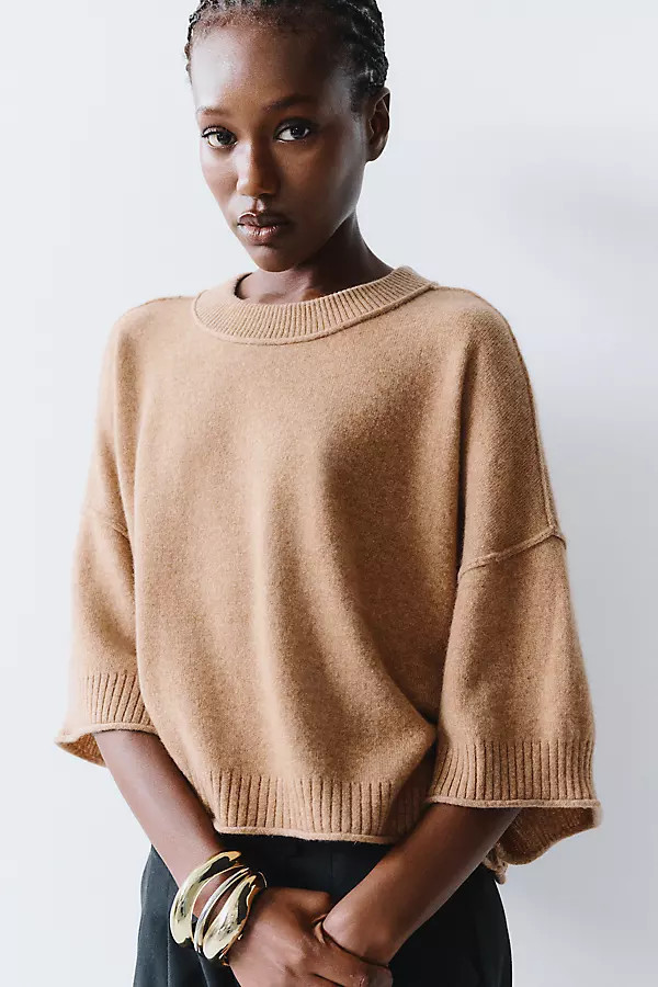 Goldie 100% Cashmere Sweater | Anthropologie (US)