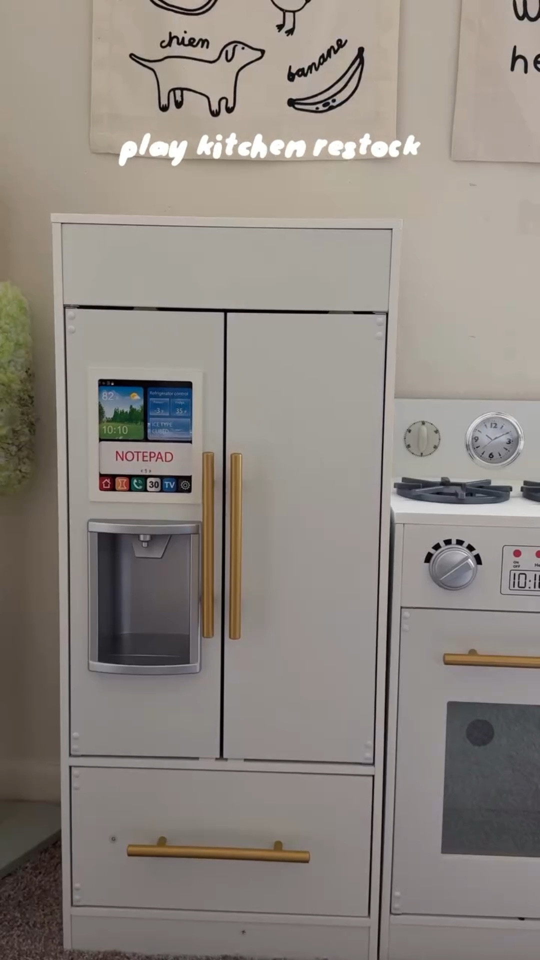 our old play kitchen has been the heart of our playroom for years ⏲️🍳🥐 btwn all the pretend meals, groceries, and tiny cooking accessories… we officially ran out of space.

so we upgraded Jasper’s kitchen setup with @teamson, and I already know this is going to be the Christmas morning moment 🫶🏼🎄#sponsored 

Comment PLAY KITCHEN and I’ll DM you the link to shop it + all of our fav play kitchen accessories 🤍

#DesignHappy #PlayWithTeamson #Teamson #teamsonkids #imaginativeplay #playkitchen #openendedplay #familymoments #childhoodmagic #toddlerplay #playroominspo #intentionalparenting #cozyfamily #montessoriplay #christmasgiftideas #toddlergiftideas #restockasmr #organizingasmr

#LTKKids #LTKGiftGuide #LTKmomlife