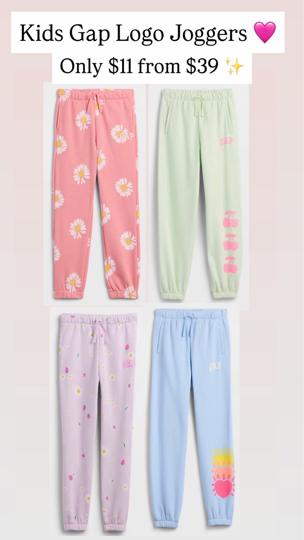 Kids GAP LOGO SWEATPANTS

#LTKSaleAlert #LTKKids