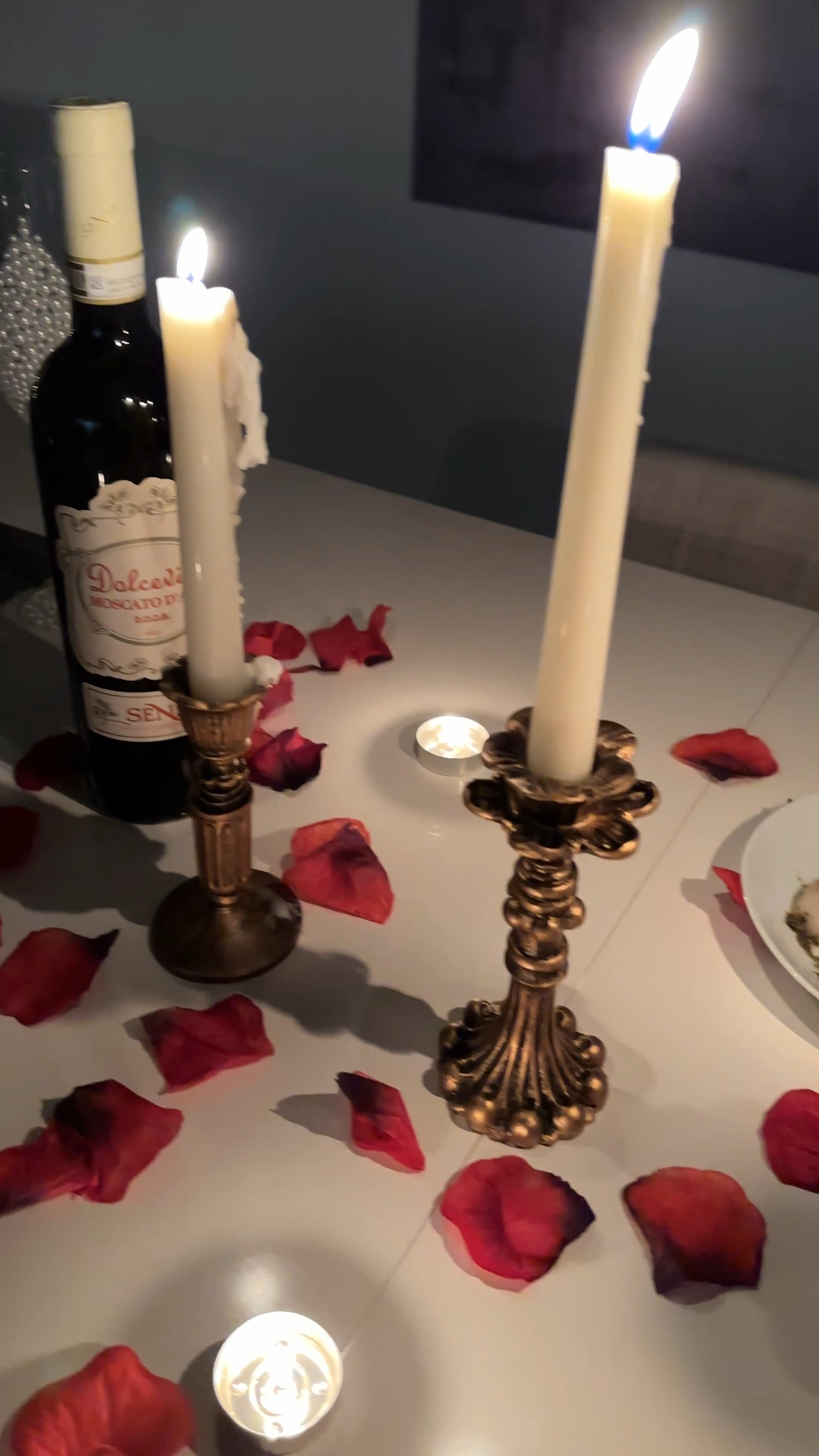 I planned a romantic surprise dinner for my husband’s birthday and everything came out beautifully! I was thrilled to find these vintage candle holders, which were perfect for the night and a great addition to my home trinkets collection lol! 

I will find a way to use these again - scout’s honor! I’ve also tagged the other details you see here. He was so surprised🤗

#romanticdinner #candles #candlestickholders #candleholders 
#taperedcandleholder #vintagecandleholders

#LTKFind #LTKhome #LTKunder50