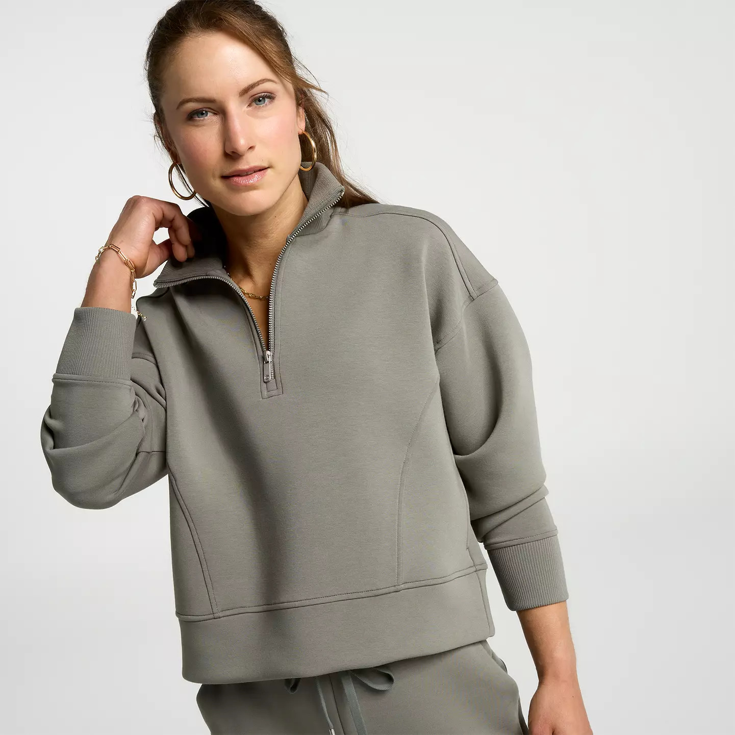 CALIA Women's Soft Scuba Mock Neck 1/4 Zip | DICK'S Sporting Goods