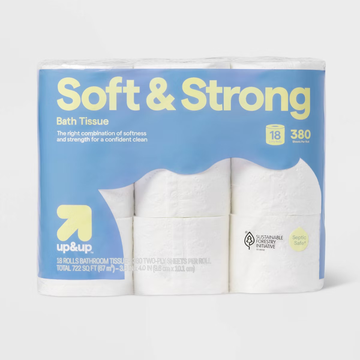 Soft & Strong Toilet Paper - 18 Rolls - up&up™ | Target