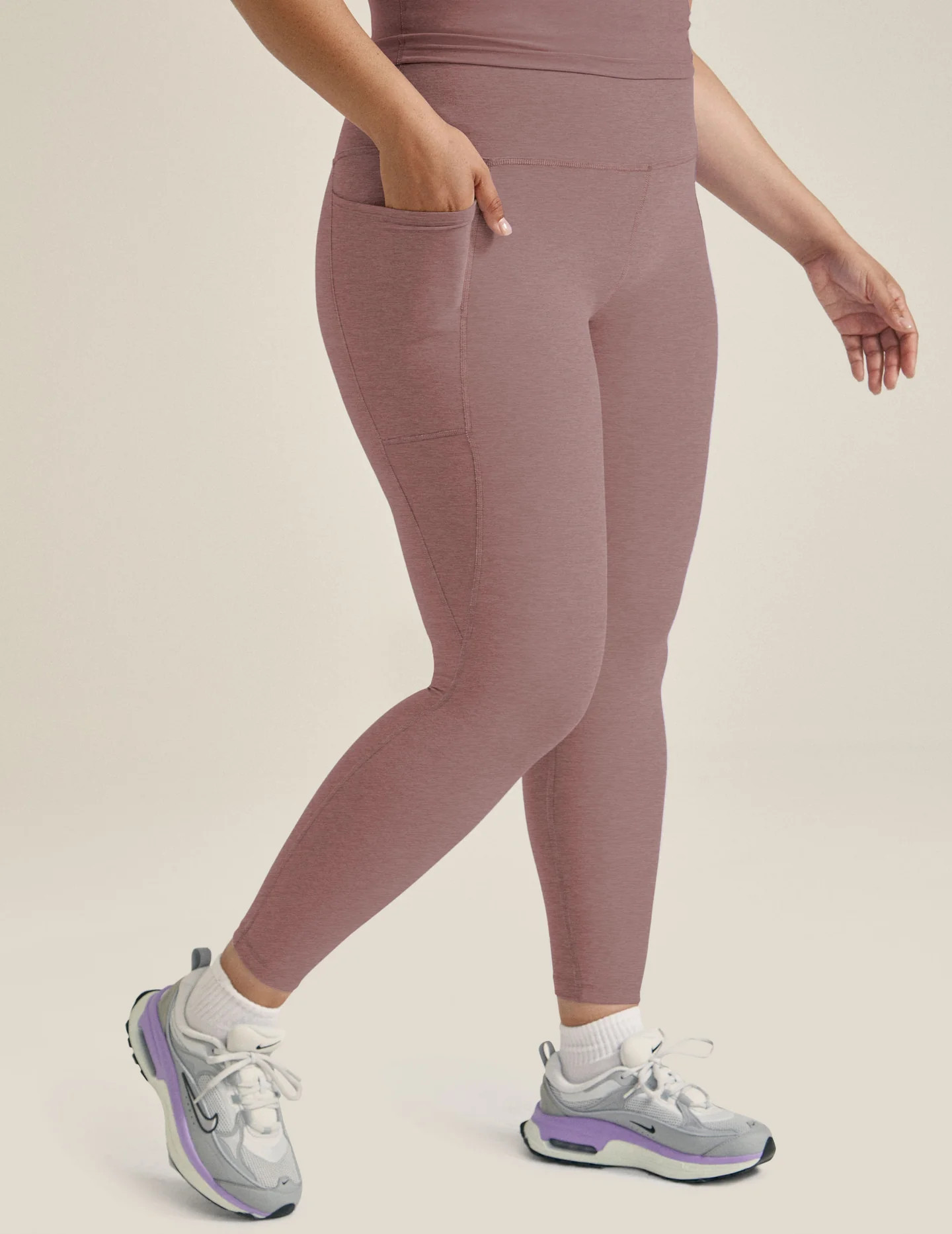 Spacedye Out Of Pocket High Waisted Midi Legging | Beyond Yoga | Beyond Yoga