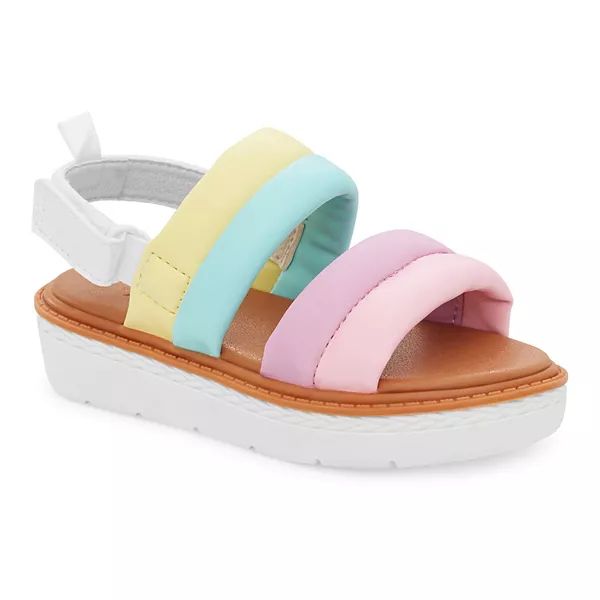 OshKosh B'gosh® Loredana Toddler Girls' Wedge Sandals | Kohl's