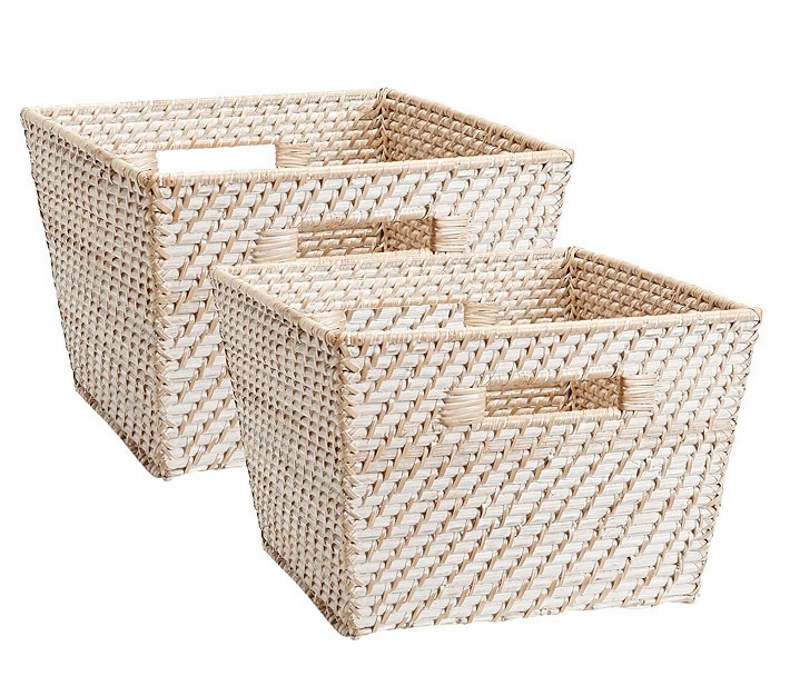 Quinn White Washed Storage Collection | Pottery Barn Kids