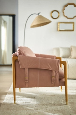 Havana Leather Chair | Anthropologie (US)