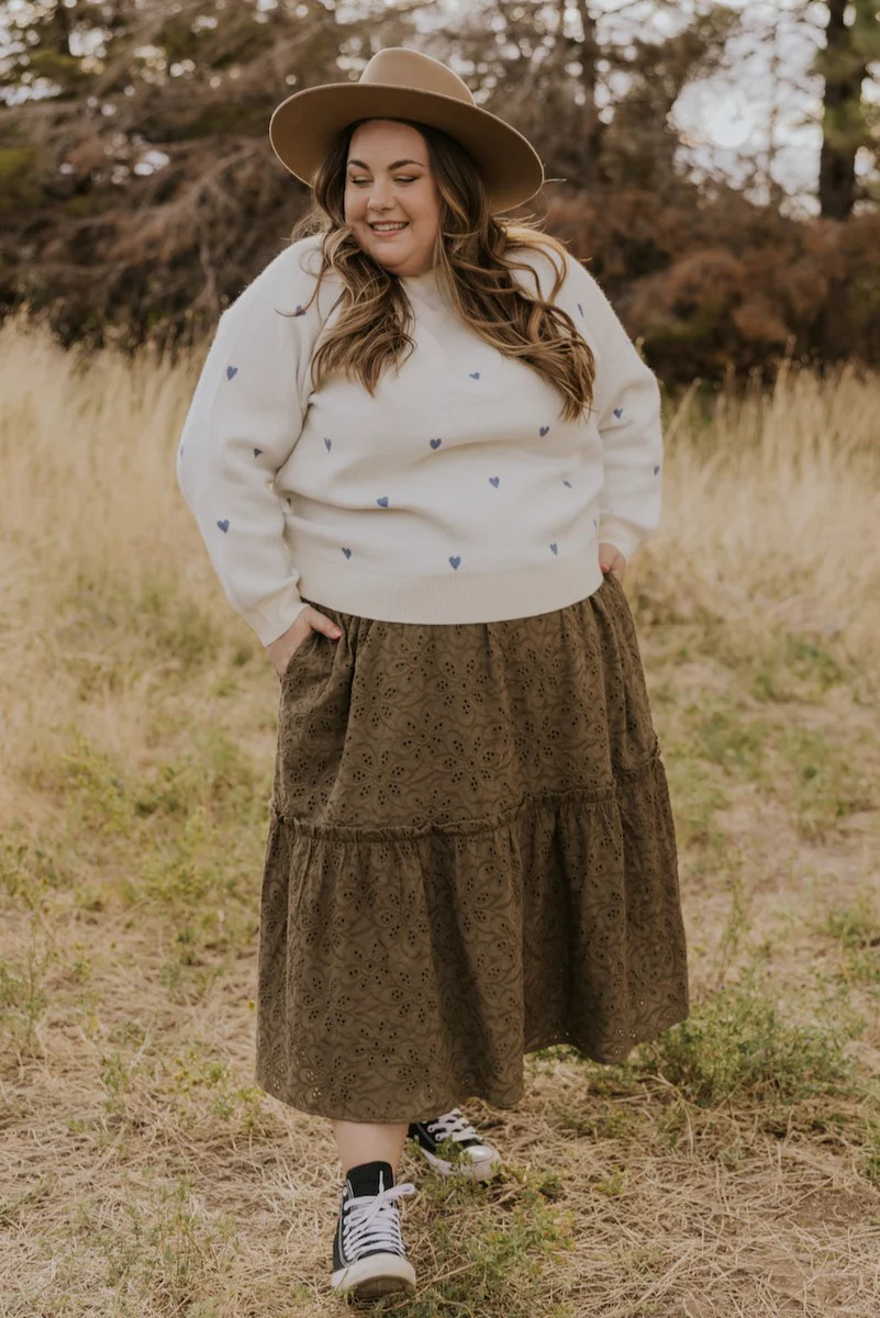 Blue Hearts for Kathryn Sweater | Roolee