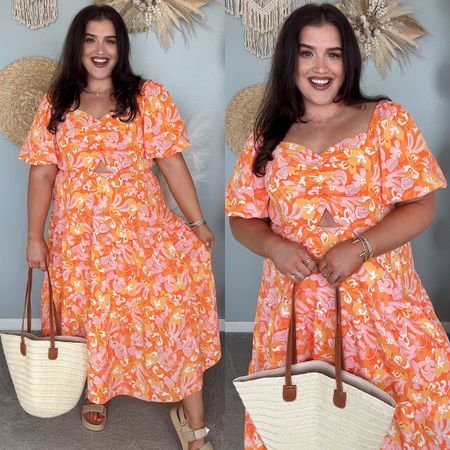 Tropical vacation maxi dresses from Amazon by destination 🌴✈️🌺 Turks And Caicos bold prints 🍊 Size XXL 
Resort wear summer sun dresss

#LTKSeasonal #LTKplussize #LTKstyletip