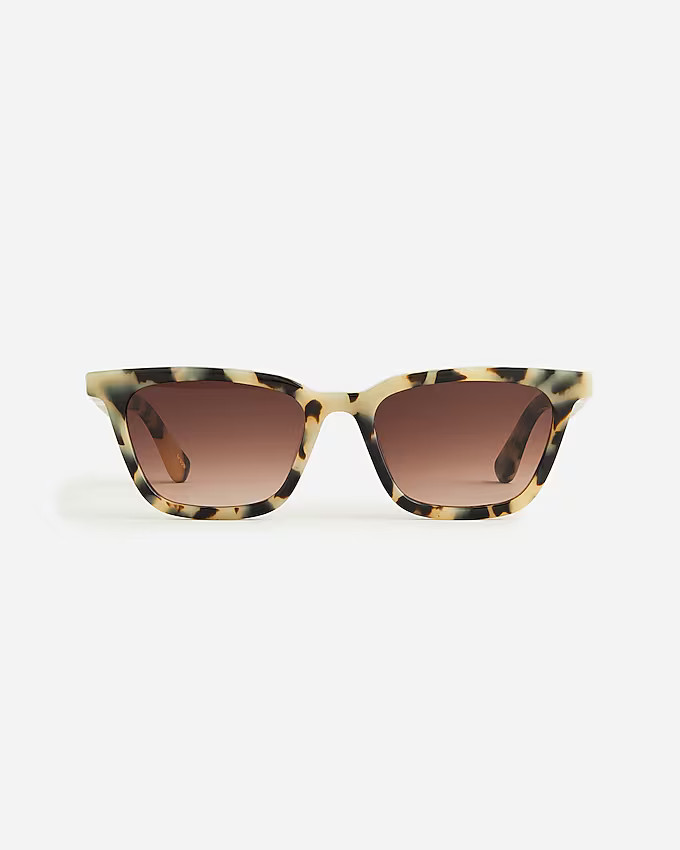 Oversized angular sunglasses | J. Crew US