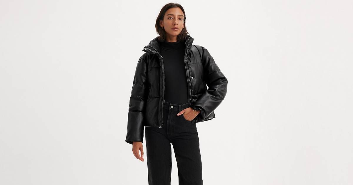 Faux Leather Puffer Jacket | LEVI'S (US)