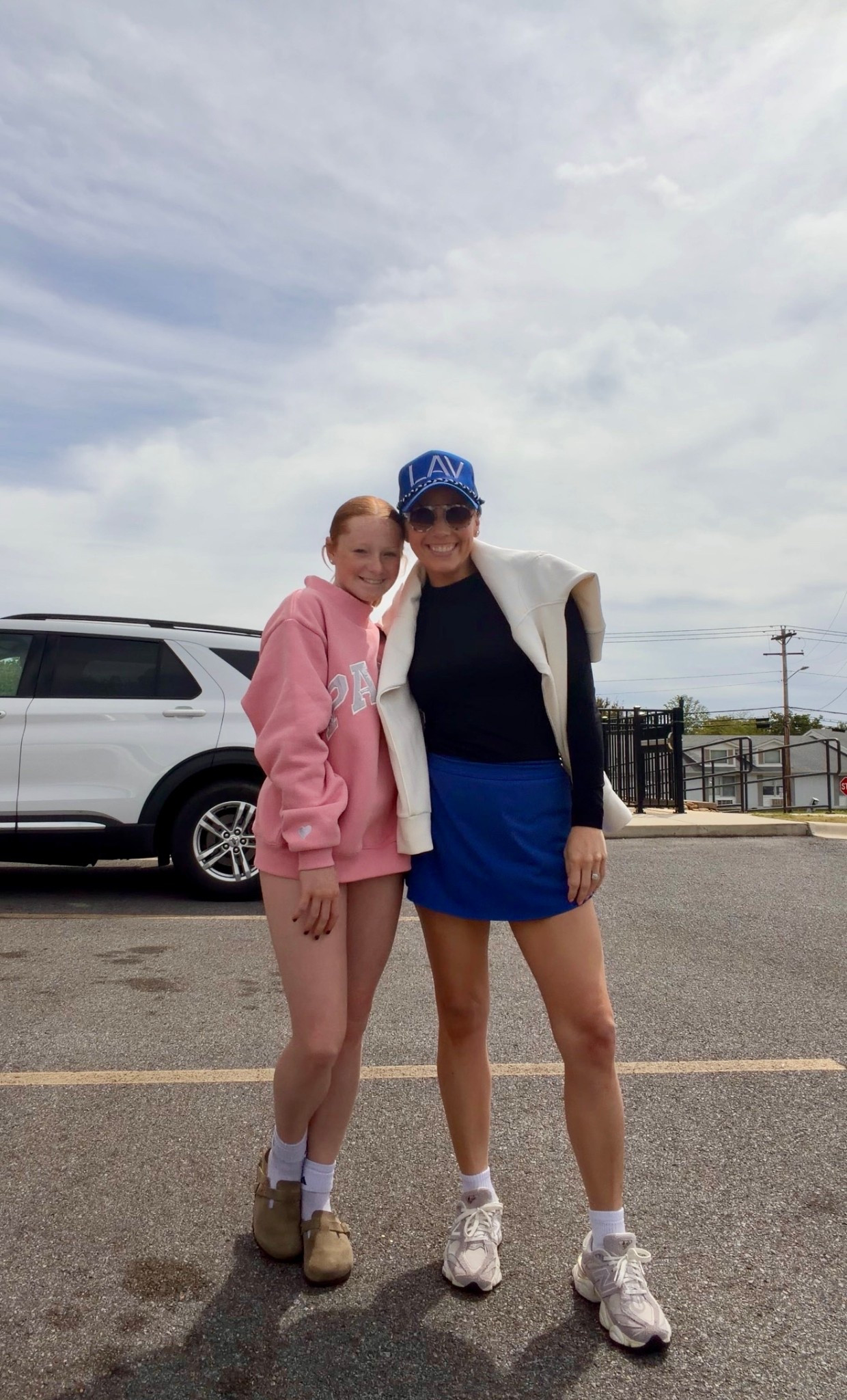 Volleyball Sunday fit
My hat is shop threadline on IG
Top, skort, and pullover all Amazon! All run TTS and so do sneakers 
Cammie’s Parke was a limited color drop but they still have some in stock! She prefers S/M and Caroline and i prefer the L/XL 

#LTKActive #LTKmomlife #LTKootd