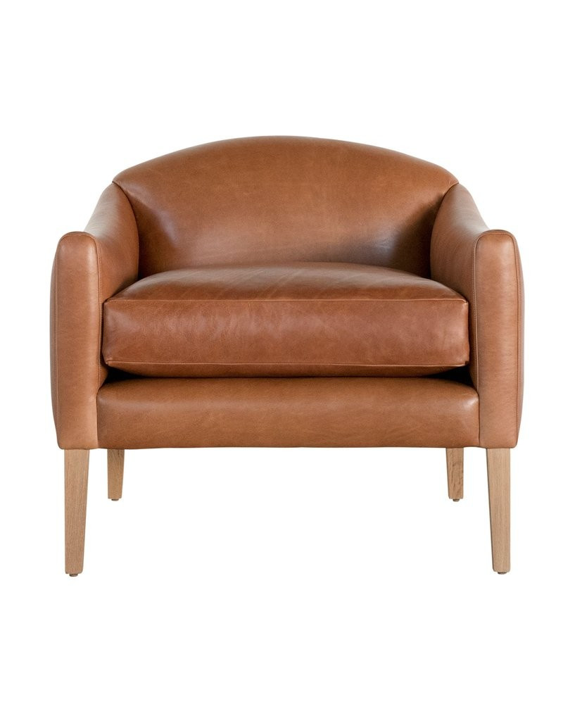 Linder Leather Arm Chair | McGee & Co.