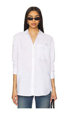 Rails Elsa Shirt in White from Revolve.com | Revolve Clothing (Global)