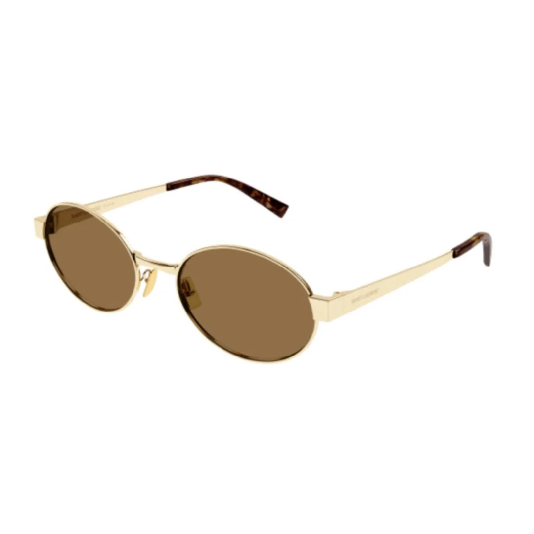 Saint Laurent Eyewear Oval Frame Sunglasses | Cettire Global