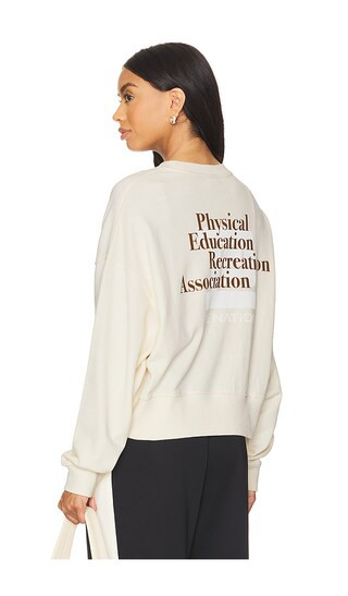 Medely Sweatshirt in Whisper White | Revolve Clothing (Global)