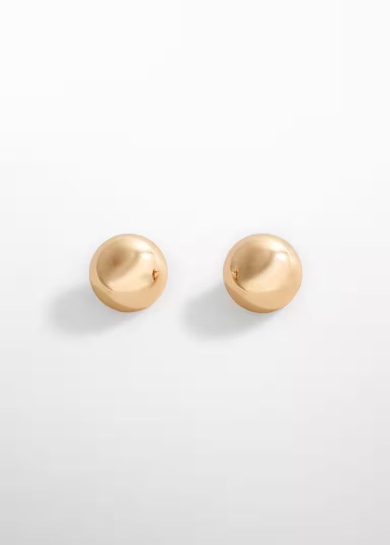 Round earrings -  Women | Mango USA | MANGO (US)