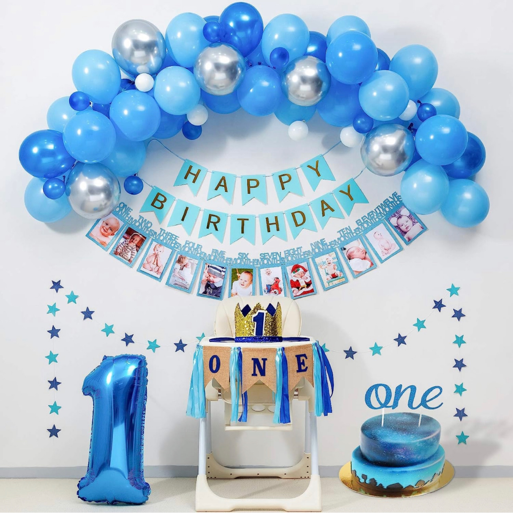 Baby Boy Smash The Cake First Birthday Blue Theme Decorations under $20

#LTKkids #LTKbaby #LTKunder50