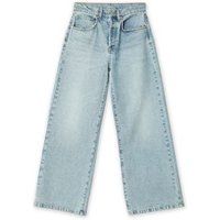 Albaray Womens Pure Cotton Wide Leg Jeans - 12 - Medium Blue, Medium Blue | Marks & Spencer (UK)