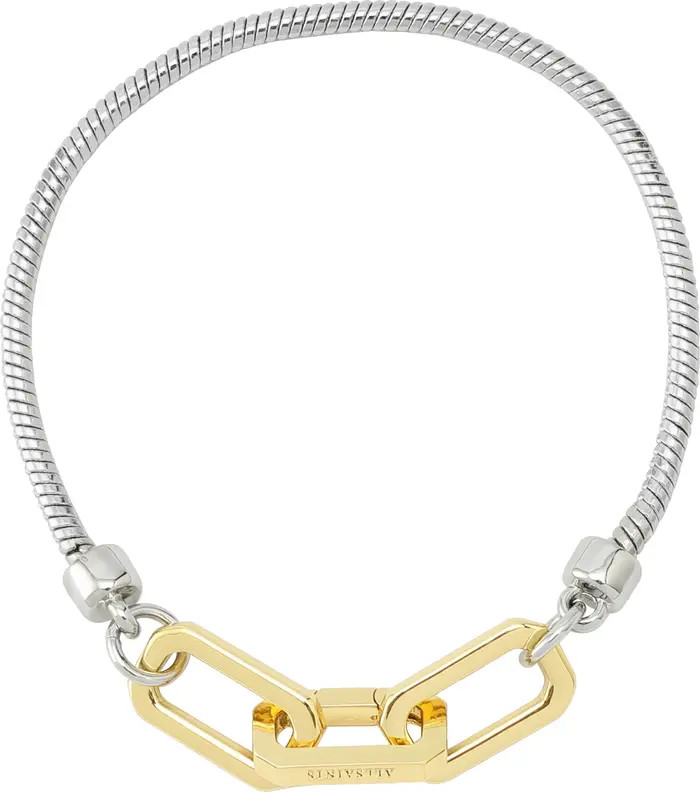 AllSaints Hex Link Snake Chain Bracelet | Nordstrom | Nordstrom