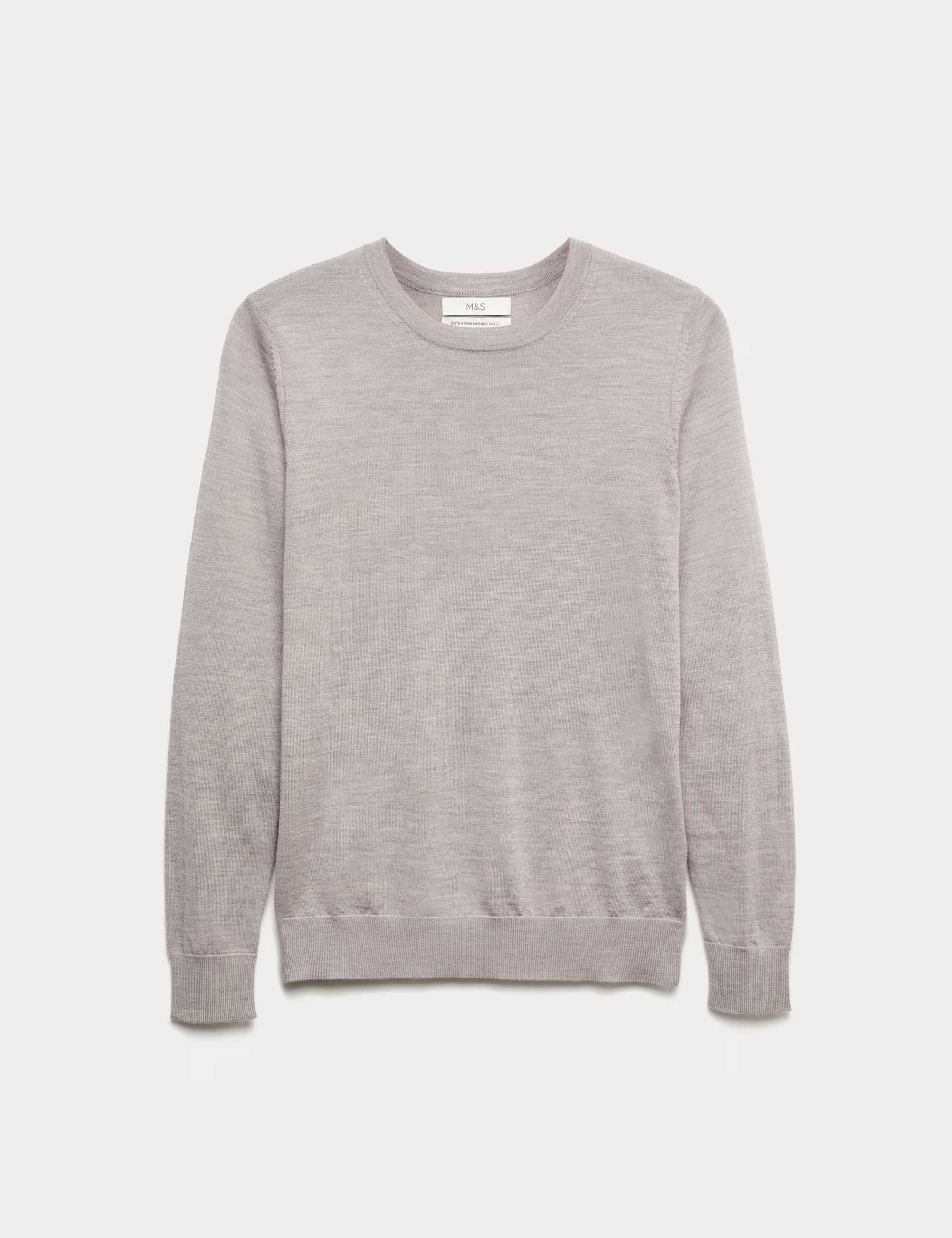 Pure Merino Wool Crew Neck Jumper | M&S Collection | M&S | Marks & Spencer (UK)