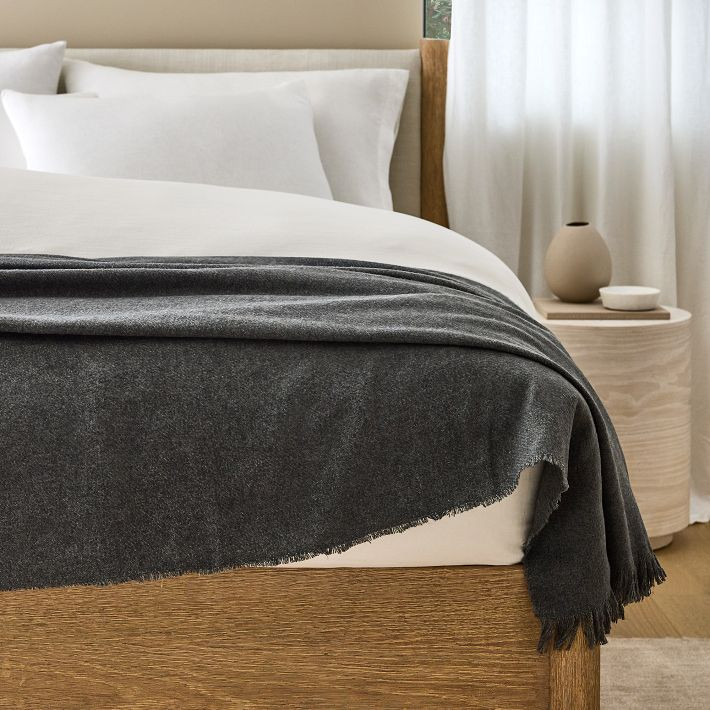 Brushed Bed Blanket | West Elm (US)