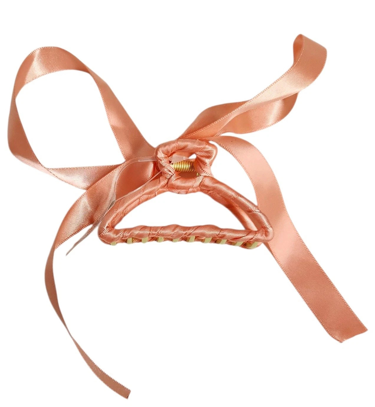 Anthropologie Clubhouse Bow Hair Claw with Ribbon Pink Orange Multi-Color NWT | eBay | eBay US