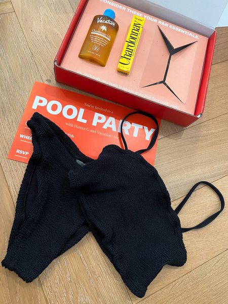 So excited to hang with Shopbop and Hunza G & Vacation today at the standard for a pool party! 

How cute is this black hunza g suit? I’ve been wearing this brand for a few years now and it’s so flattering. Is one size fits all because it stretches with you and when you’re done wearing stretches back to original size. So it’s a great brand that’s pregnancy friendly! 

Black swim suit, black bikini, travel swimsuit 

#LTKstyletip #LTKbump #LTKswim