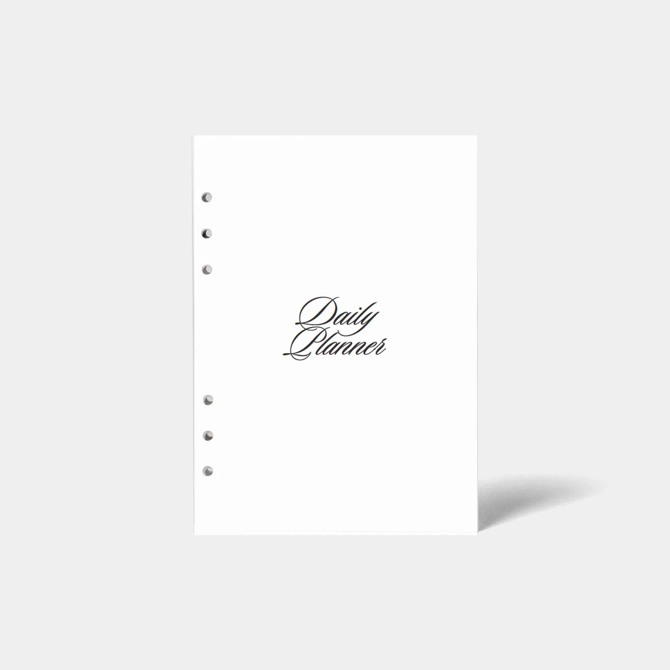 Undated Daily Planner Insert (6-Ring) | STIL