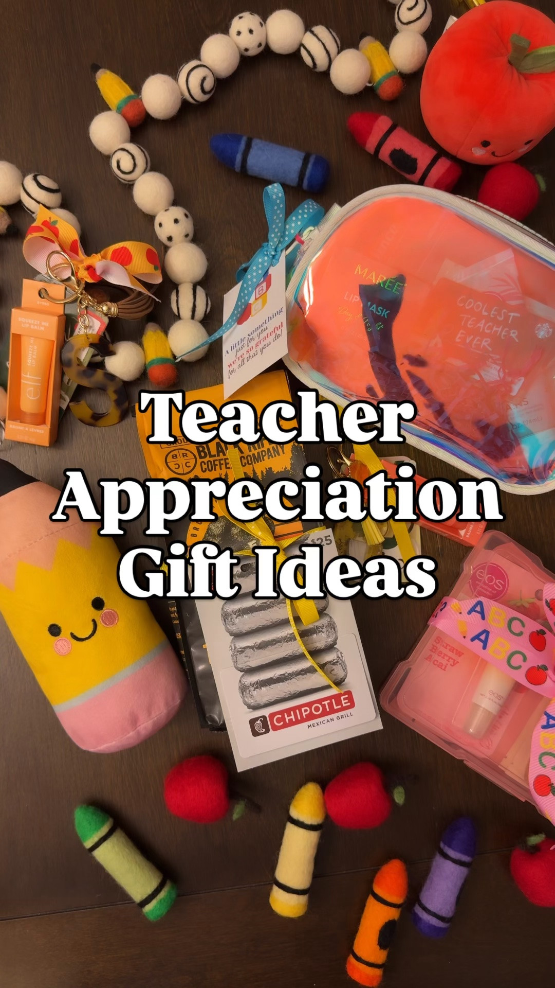 4 teacher appreciation gifts ideas that I put together as a working mom of 4 kids for my kids to actually give out. We have about 18 teachers to shop for and the great thing about these gifts is that they’re easily customizable! 🍎

Teacher appreciation gift, teacher gifts,  gift ideas

#LTKselfcare #LTKBeauty #LTKSaleAlert