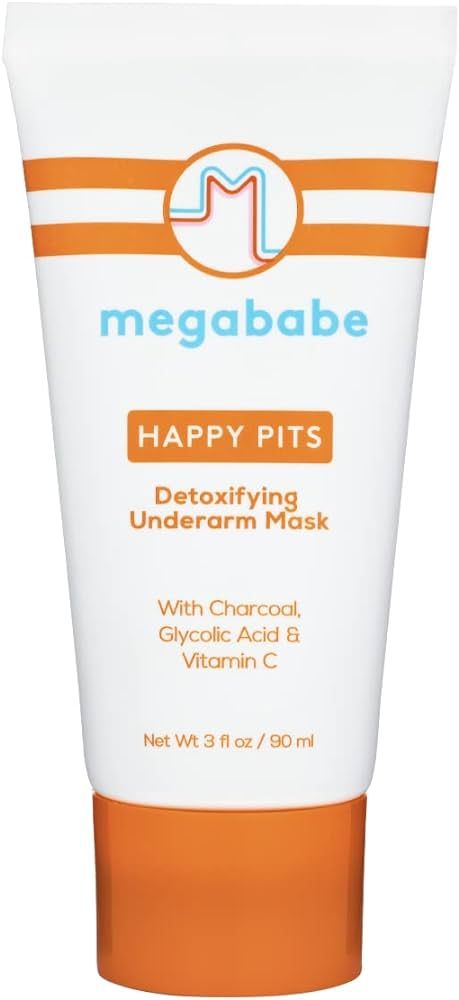 Megababe Underarm Mask - Happy Pits | With Detoxifying Charcoal & Vitamin C | 3 fl oz | Amazon (US)