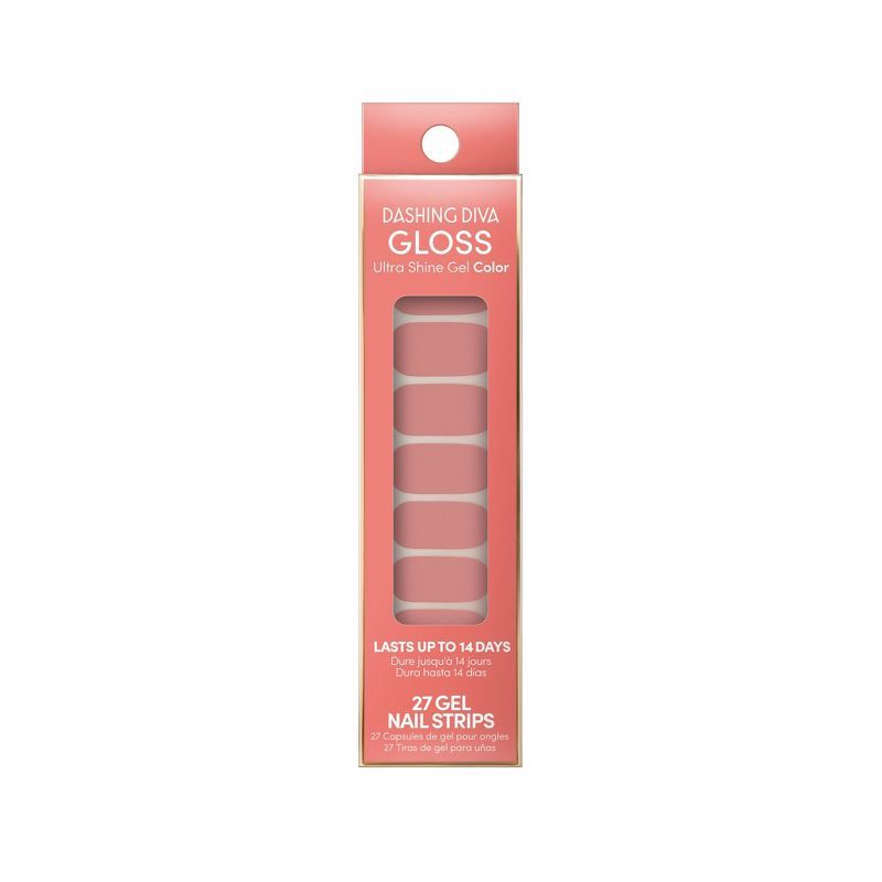 Dashing Diva Gloss Ultra Shine Gel Color  - Rose Quartz | Target