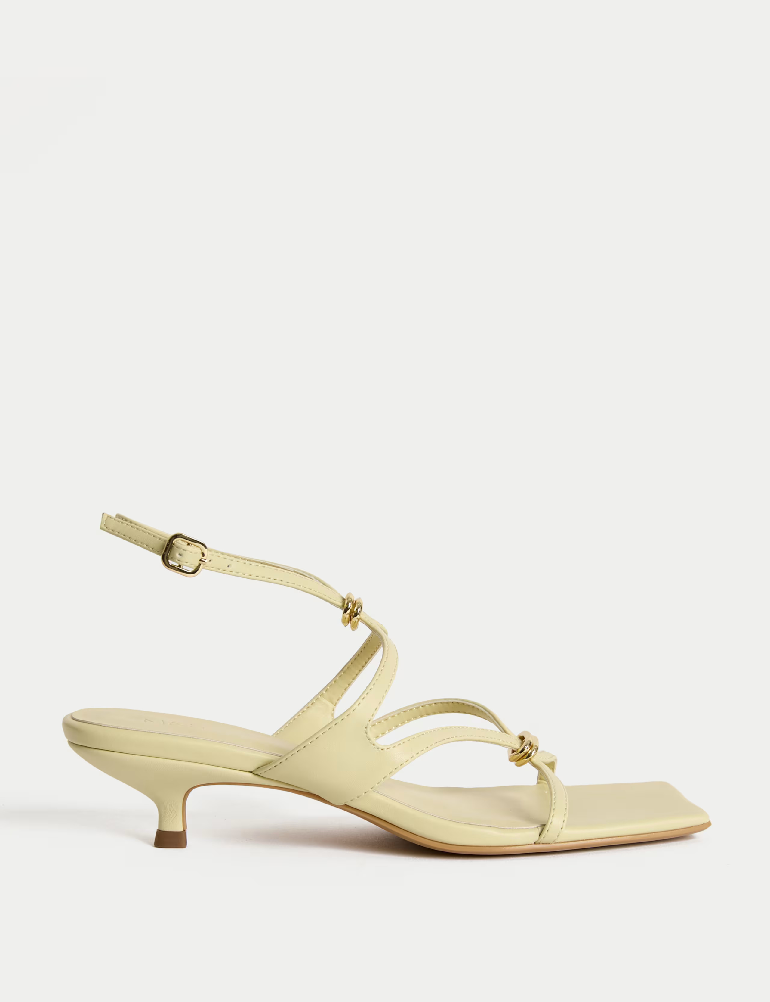Buckle Kitten Heel Sandals | Marks & Spencer (UK)