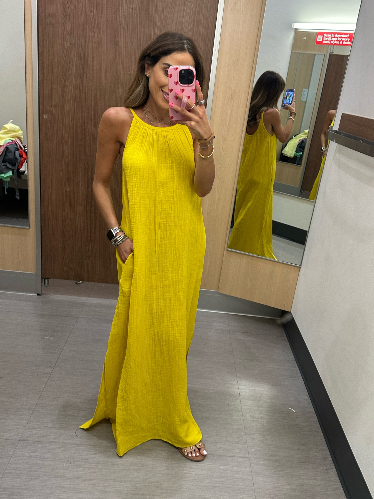 Summer yellow maxi dress target size Xs 

#LTKFindsUnder50 #LTKFindsUnder100
