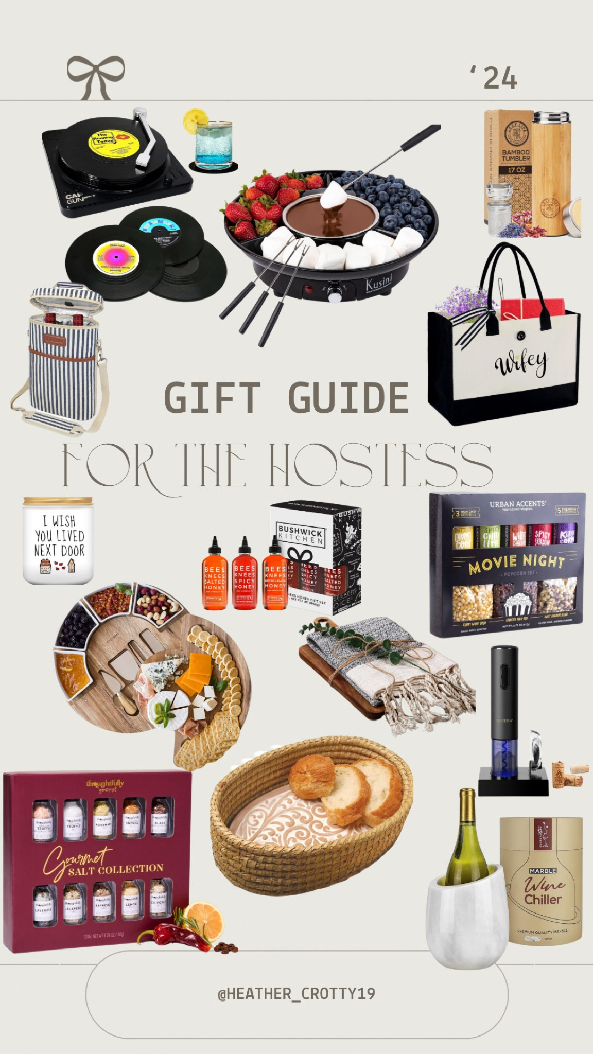 For the hostess with the mostess, gifts you can’t go wrong with for the one who loves to entertain. From charcuterie boards to wine chillers and different things in between. Special inviting gifts for being invited over someone’s house 🏡 🫶🏻

#LTKCyberWeek #LTKGiftGuide #LTKHoliday