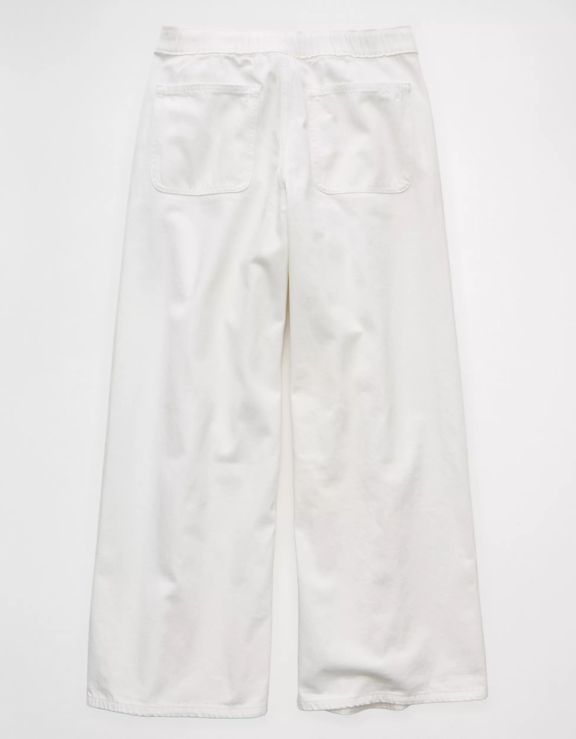 AE Dreamy Drape Strigid Low-Rise Ultra Wide-Leg Jean | American Eagle Outfitters (US & CA)