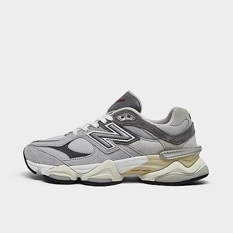 New Balance Women's 9060 Casual Shoes in Grey/Rain Cloud Size 6.5 Suede | Finish Line (US)