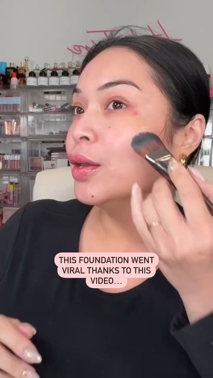 My favourite foundation right now using a flat brush for such a gorgeous finish. 

#LTKbeauty