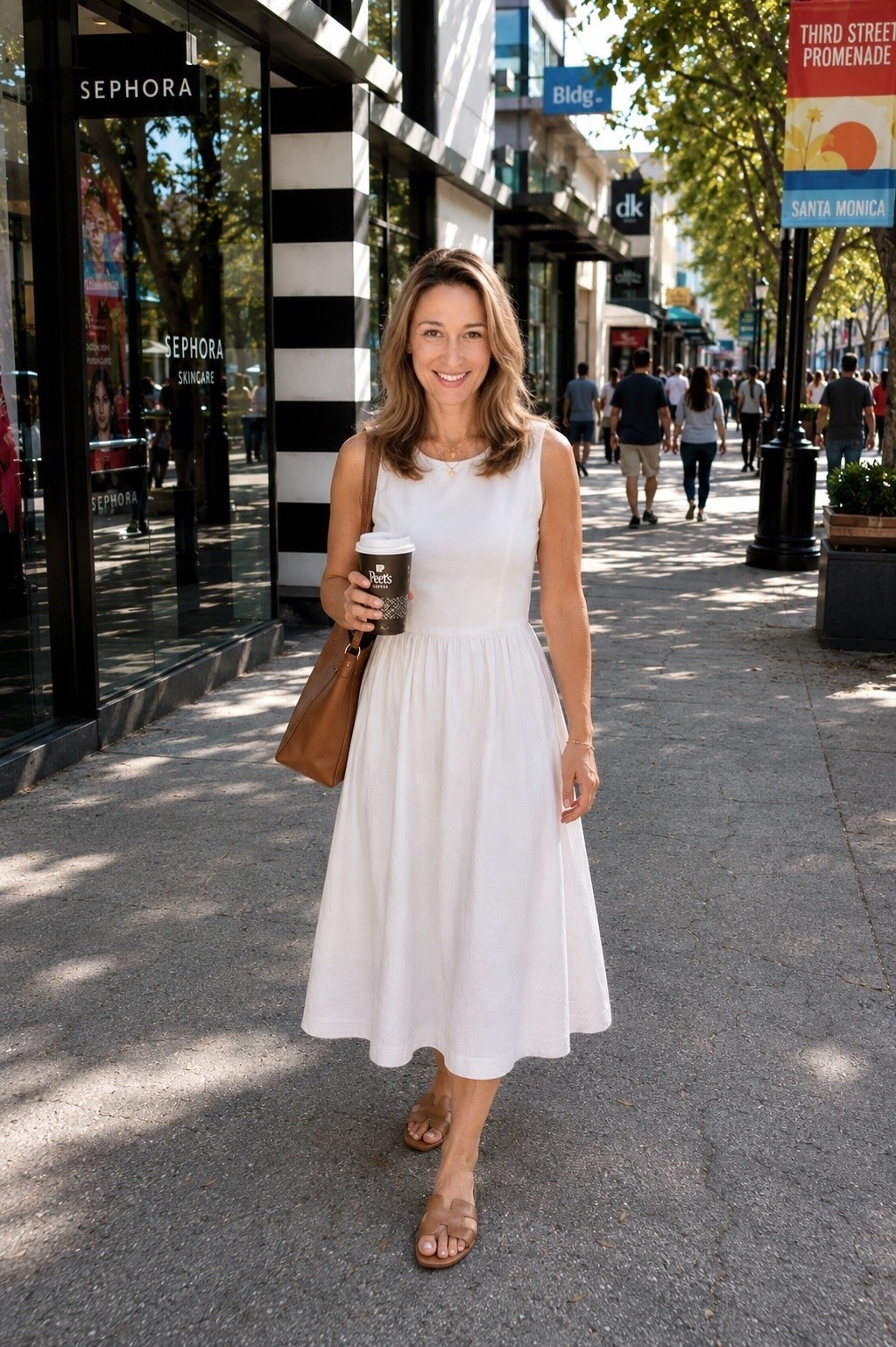 My summer uniform: a simple white dress, flat sandals, and a structured tote.

Easy. Timeless. Completely uncomplicated. Perfect for coffee dates, farmer's market mornings, and everything in between.

#LTKdayinmylife #LTKActive #LTKSeasonal