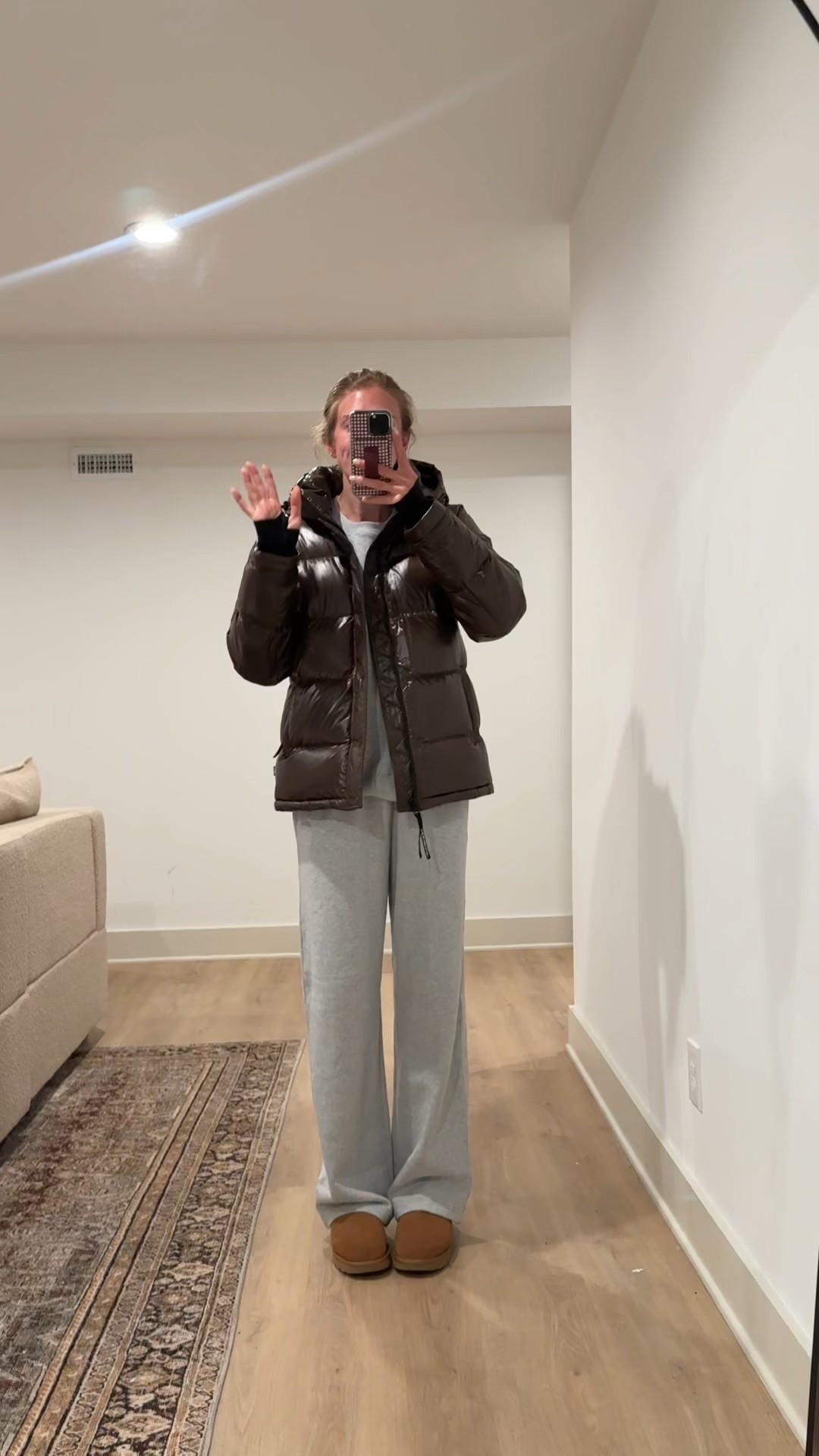 Aritzia super puff coats! Run tts but I  size up to medium to layer thicker sweaters underneath. This coat is worth the hype and I’ve had my first super puff for 3 years now! It’s super warm but also not heavy and bulky! Tall girl friendly too! Linked other length options below under “similar"

BASE UNDERNEATH: wearing medium in sweatshirt and medium TALL in lounge pants! Tall and + petite sizes! 

Winter coats, puffer coats, outdoors wear 

 #LTKSeasonal 

#LTKTall

#LTKTall